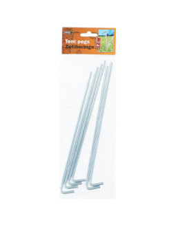 Szpilki śledzie do namiotu 23 cm kpl. 6szt metal camp active 2