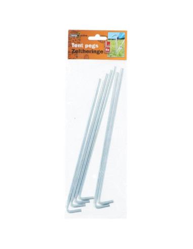 Szpilki śledzie do namiotu 23 cm kpl. 6szt metal camp active
