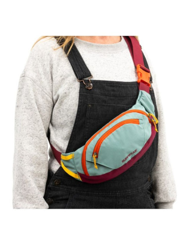 Torebka biodrowa ruffwear home trail hip pack - river rock green