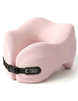 Poduszka podróżna tech-protect comfortrest - różowa