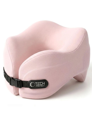 Poduszka podróżna tech-protect comfortrest - różowa