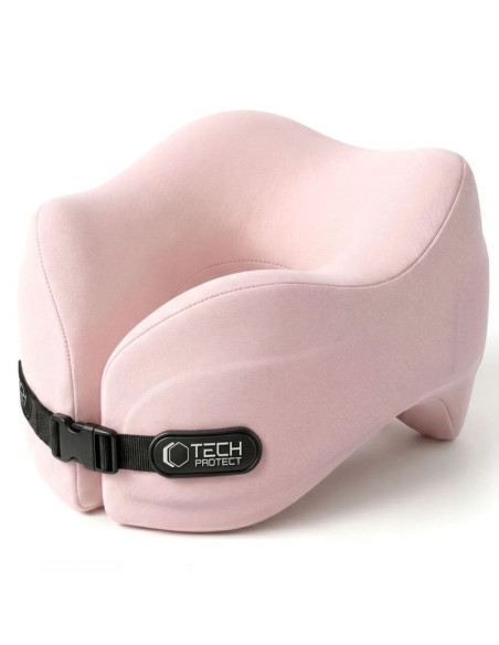 Poduszka podróżna tech-protect comfortrest - różowa