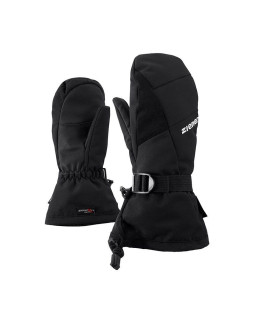 Rękawiczki dziecięce ziener lanic gtx + gore plus warm mitten junior - black rozmiar: s