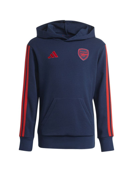 Bluza adidas arsenal londyn fc hoodie junior kg5138