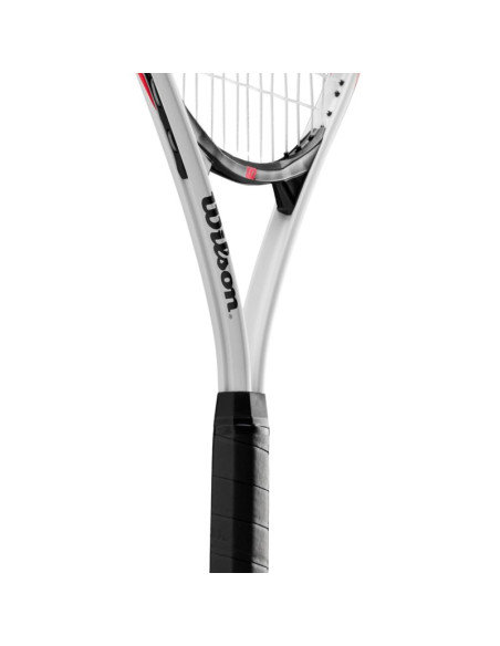 Rakieta do tenisa ziemnego wilson fusion xl tns rkt 2 4 1/4 biało-czerwono-czarna wr199110u2