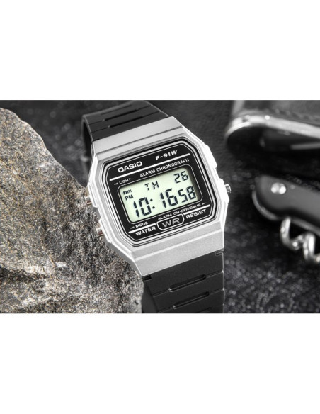 Zegarek męski casio f-91wm-7 + box