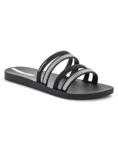 Ipanema mesh slide ii fem black/silver 83751-bp394