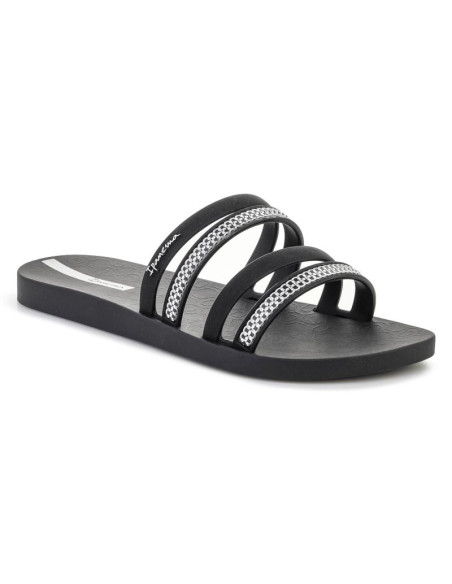 Ipanema mesh slide ii fem black/silver 83751-bp394