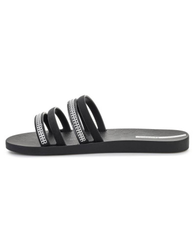 Ipanema mesh slide ii fem black/silver 83751-bp394
