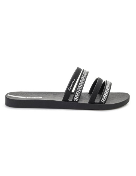 Ipanema mesh slide ii fem black/silver 83751-bp394