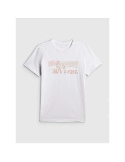 T-shirt męski 4f 4fwss26ttshm3035-10s