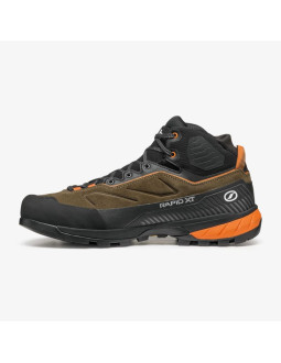 Scarpa rapid xt mid gtx brązowy, pomarańczowy 2