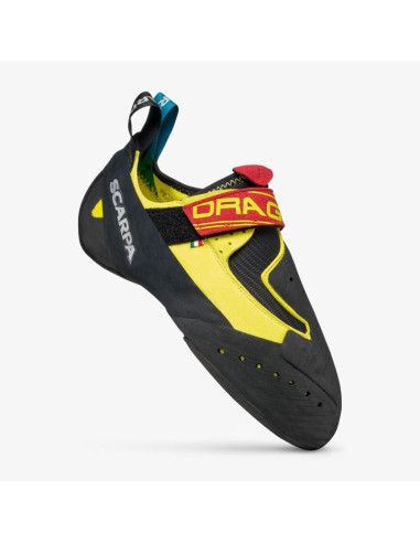 Scarpa drago żółty