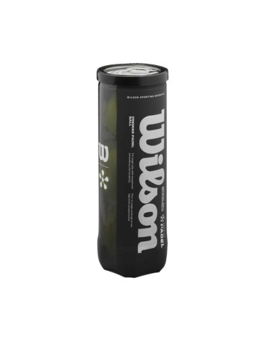 Piłki do padla wilson premier padel ball 3 pak wr8908401001