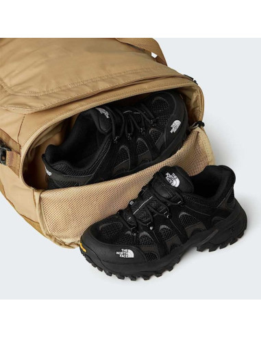 The north face base camp sportowa torba 42 l poliester, termoplastyczne elastomery poliuretanowe (tpu) brązowy