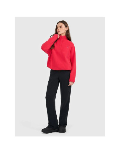 Spodnie dresowe z modalem damskie 4f 4fraw25ttrof1710-20s