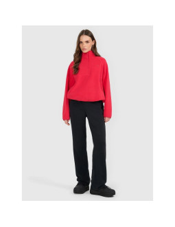 Spodnie dresowe z modalem damskie 4f 4fraw25ttrof1710-20s 2