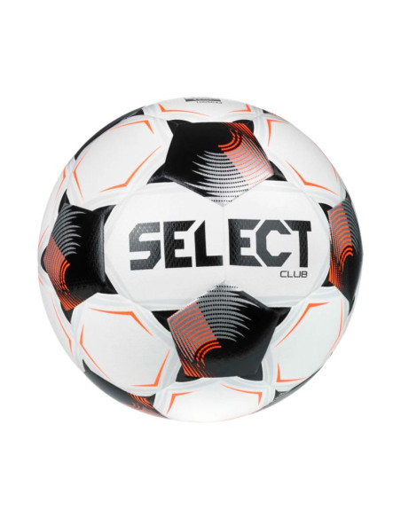 Piłka nożna select club v26 fifa basic biało-czarno-pomarańczowa 1005643/120084