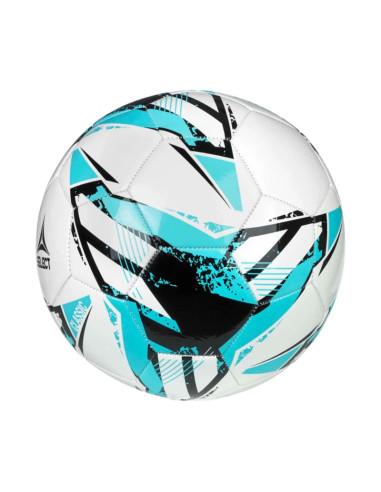 Piłka nożna select classic v26 biało-niebiesko-czarna 160076