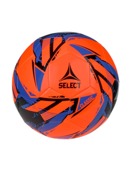 Piłka nożna select classic v26 pomarańczowo-niebiesko-czarna 160076