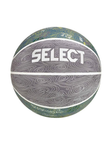 Piłka koszykowa select v26 niebiesko-fioletowa 410003