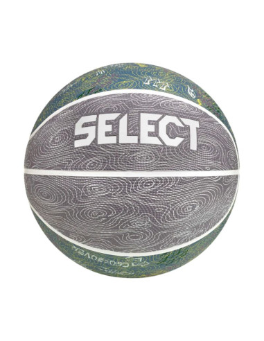 Piłka koszykowa select v26 niebiesko-fioletowa 410003