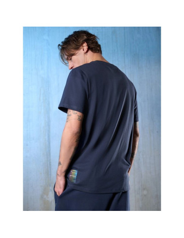 T-shirt regular z nadrukiem męski 4f 4frss26ttshm3657-31s