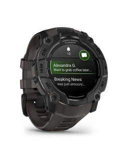 Zegarek garmin instinct 3 – 50 mm amoled black met charcoal band 2