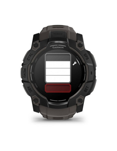 Zegarek garmin instinct 3 – 50 mm amoled black met charcoal band