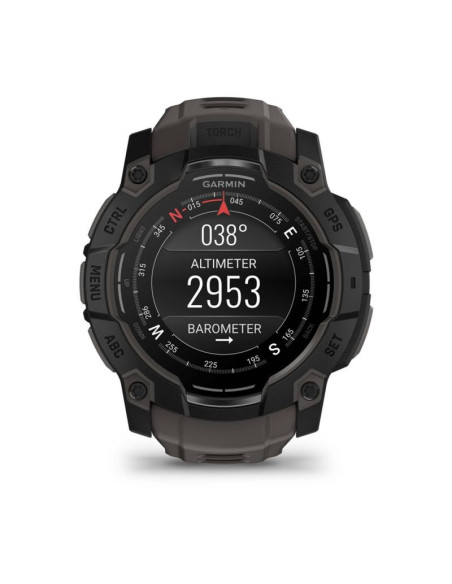 Zegarek garmin instinct 3 – 50 mm amoled black met charcoal band