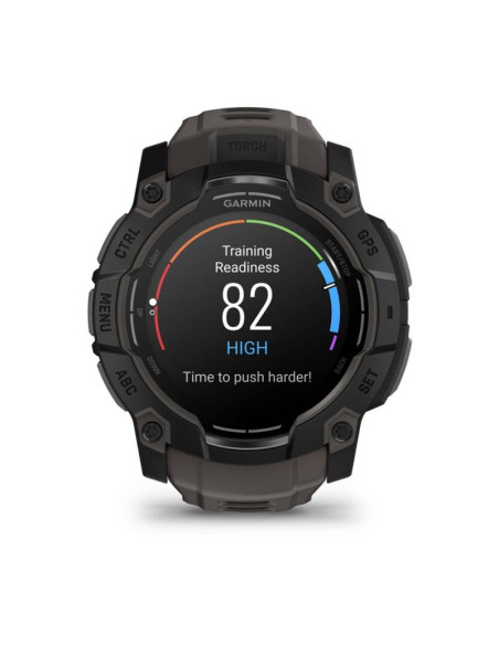 Zegarek garmin instinct 3 – 50 mm amoled black met charcoal band