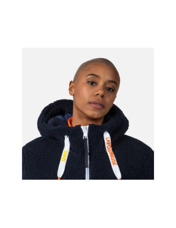 Kurtka rossignol w yety fleecy bomber jkt niebieski 2