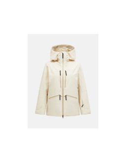 Kurtka peak performance w whitelight apx jacket piaskowy