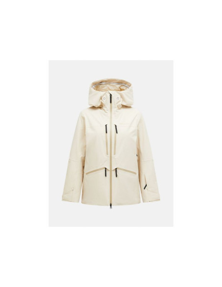 Kurtka peak performance w whitelight apx jacket piaskowy