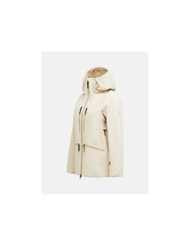 Kurtka peak performance w whitelight apx jacket piaskowy