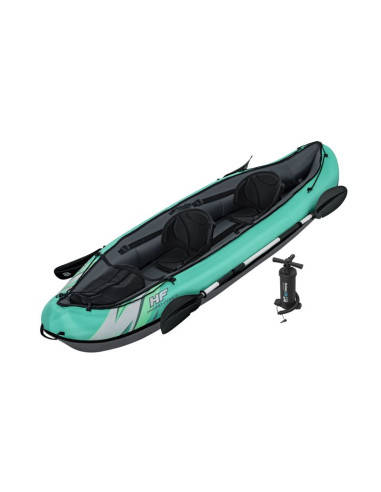 Bestway 65052 / 24 kajak sportowy 2 os. czarny, zielony, szary, miętowy kopolimer akrylonitrylo-butadieno-styrenowy (abs), nylon