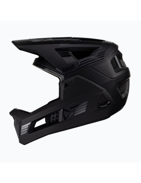 Kask rowerowy z wypinaną szczęką leatt helmet mtb enduro 4.0 v23 rozmiar m, czarny