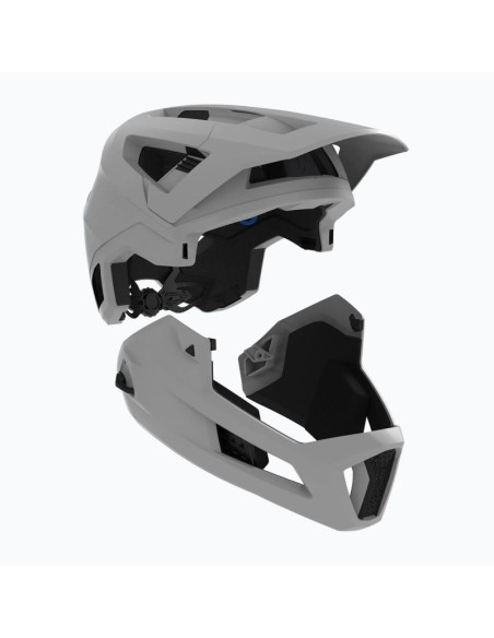 Kask rowerowy z wypinaną szczęką leatt helmet mtb enduro 4.0 v23 rozmiar m, czarny