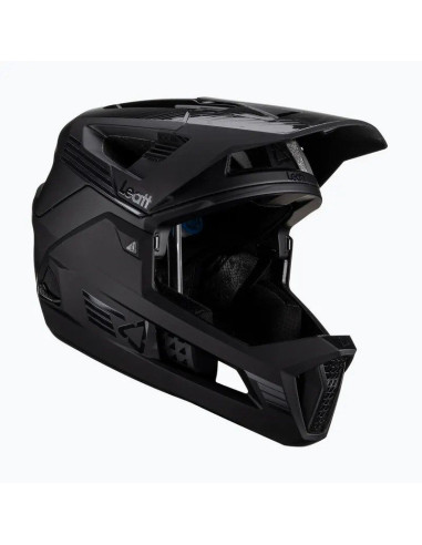 Kask rowerowy z wypinaną szczęką leatt helmet mtb enduro 4.0 v23 rozmiar l, czarny