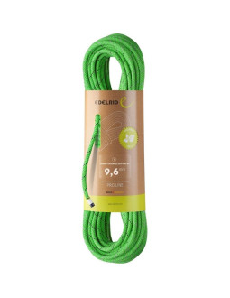 Lina wspinaczkowa edelrid tommy caldwell eco dry dt 9,6mm 80m - neon green