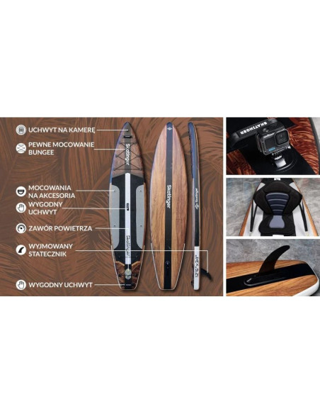 Deska sup skatinger waverider 380x86x16 touring