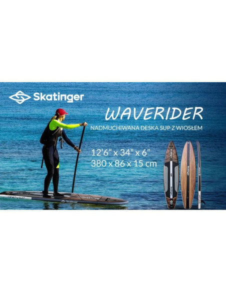 Deska sup skatinger waverider 380x86x16 touring