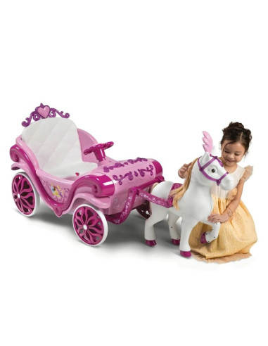 Jeździk elektryczny dziecięcy huffy kareta princess (17335w)