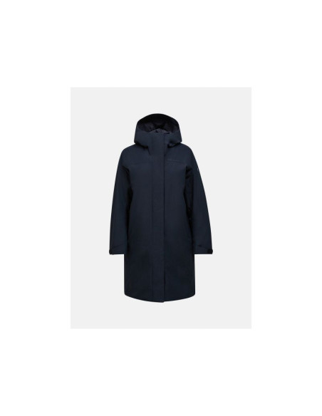 Kurtka peak performance w treeline insulated parka czarny