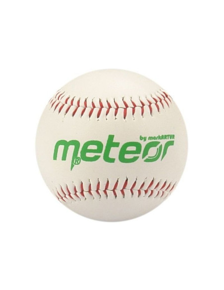 Piłka baseball meteor skóra syntetyczna 130g