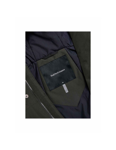 Kurtka peak performance m treeline insulated parka zielony