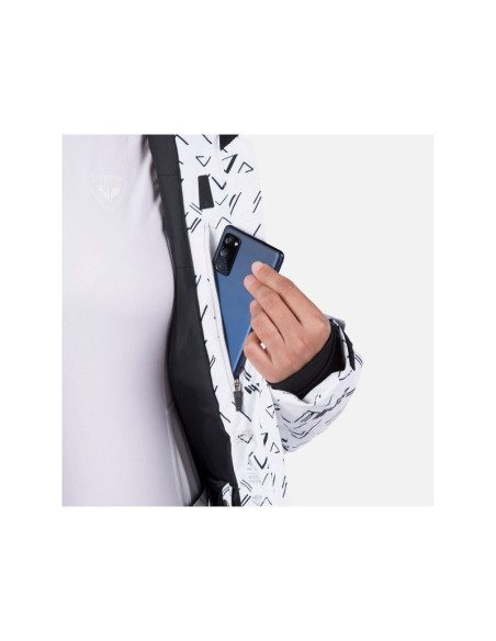 Kurtka rossignol w staci pr puffy jkt biały
