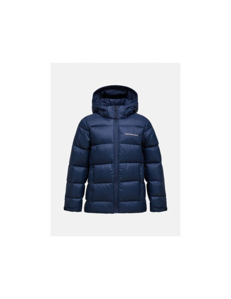 Kurtka peak performance jr frost down puffer jacket granatowy