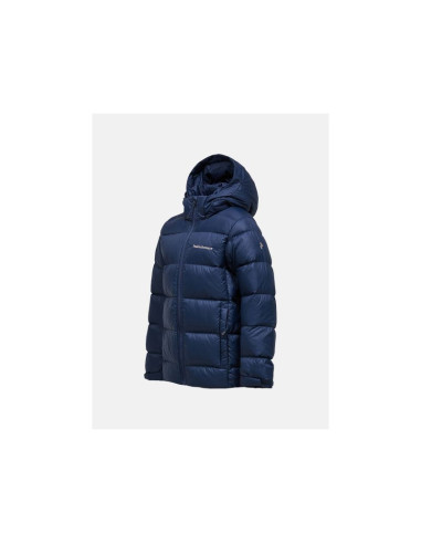 Kurtka peak performance jr frost down puffer jacket granatowy