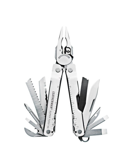 Leatherman super tool 300 szczypce wielofunkcyjne kieszonkowy 19 przyb. stal nierdzewna